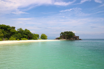 Beautiful sea in the south of Thailand