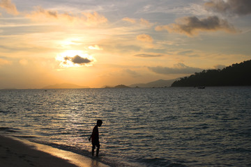 Fototapeta premium Beautiful sea in the south of Thailand
