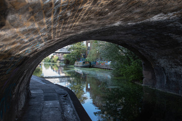 View along the Regent's Canal