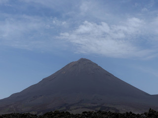 Fototapeta premium le volcan Fogo - cap vert