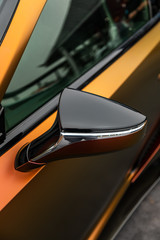 Modern concept super car exterior design detail - mirror