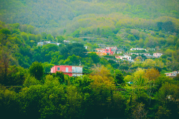 some houses in the mountainssome houses in the mountains