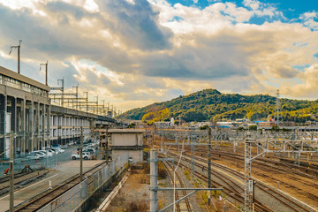 Naklejka premium Shin Yamaguchi Station, Japan