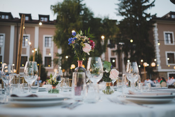 christmas table decoration