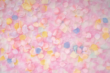Abstract background of petals