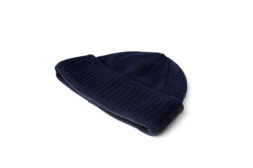 Winter hat isolated on white background.