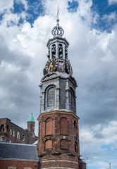 Fototapeta na wymiar Munttoren Tower in Amsterdam, Netherlands