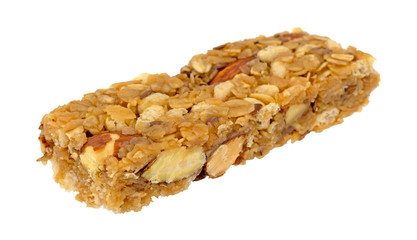 Single flax and almond seed granola bar