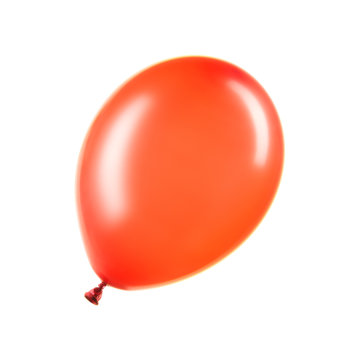 Single Red Helium Balloon, Element Of Decorations