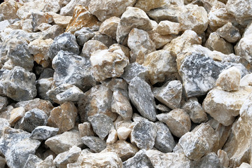 Decoration Materials. Marble materials for decoration and construction. Natural stones are sold in construction market.