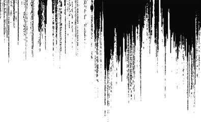 Rough black and white texture vector. Distressed overlay texture. Grunge background. Abstract halftone textured effect. Vector Illustration. Black isolated on white. EPS10.