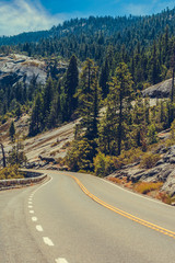 Naklejka premium Yosemite National Park, California, USA