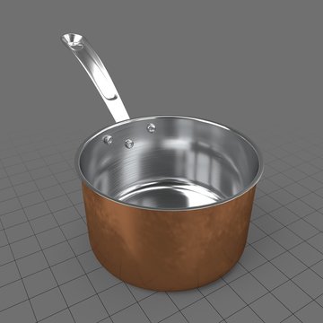 Copper saucepan 2