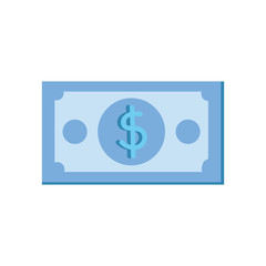 bill money dollar isolated icon