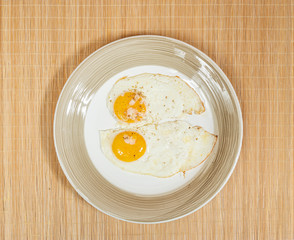 Fried eggs