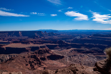Fototapeta na wymiar Scenic view of canyon in Utah