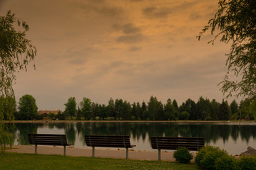 water, sky, nature