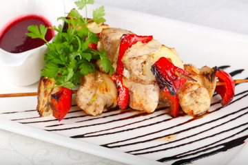 Chicken skewer