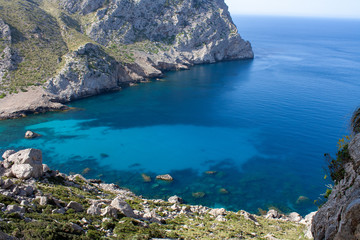 Beautiful mediterranean scene on Mallorca, Spain
