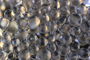 silica gel close-up
