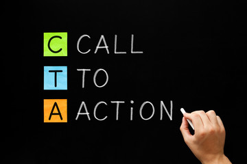 CTA - Call To Action Marketing Concept