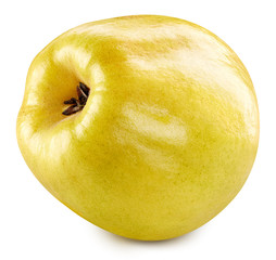 Quince isolated on white