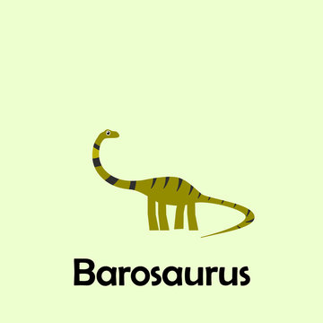 barosaurus dinosaur colored icon. Can be used for web, logo, mobile app, UI, UX