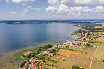 Jezioro Śniardwy, Mazury, Polska.	
