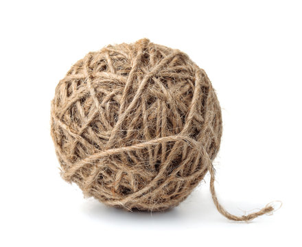Ball Of Natural Jute Twine