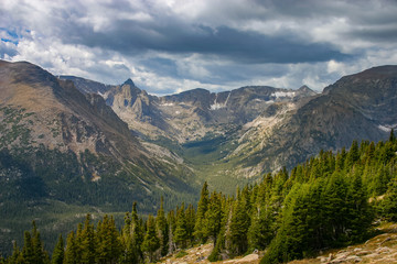 Fototapeta na wymiar Sundance Mountain, Rocky Mountain National, Park, Colorado.
