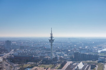 City Bremerhaven in the sunlight, Germany