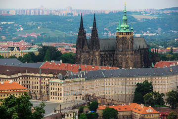 Fototapeta na wymiar Czech Republic, Prague, view on city