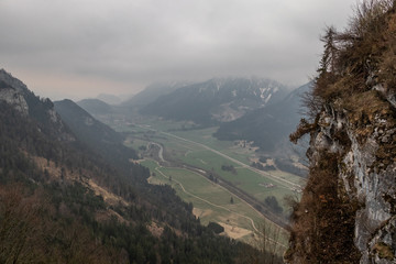 Obraz premium The landscape in Alps von Bavaria, Germany