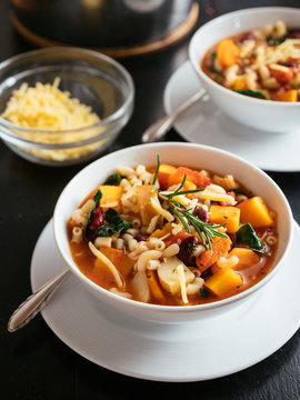 Pumpkin Minestrone