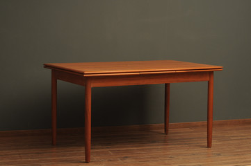 Vintage desk, made of teak wood