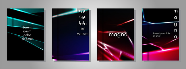 Minimal cover design. Triangular shape vector design background. Applicable for brochures, posters, covers ,banners ,etc
