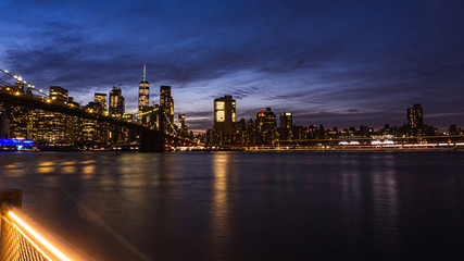 Long Exposure of NYC from the Water