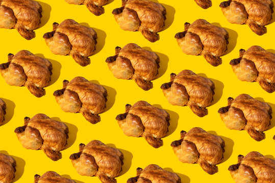 mosaic of roast turkeys