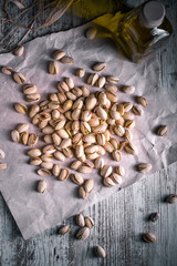 bodegon de pistachos