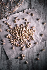 bodegon de pistachos