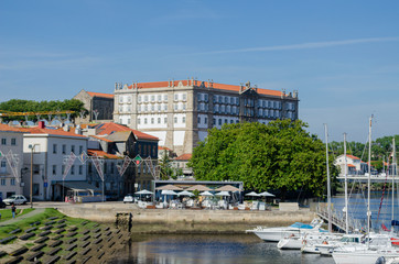 Vista de Vila do Conde, Norte de Portugal