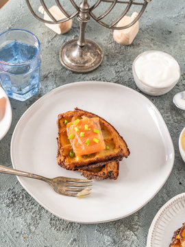 Latke Waffles For Hanukkah
