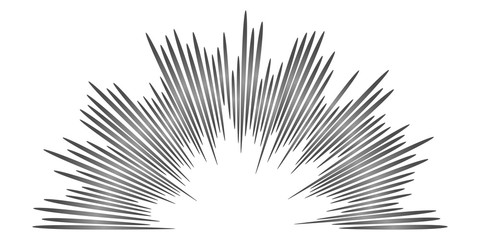 Obraz premium Speed curve line