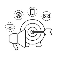 social media marketing with target