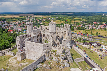 Zamek w Ogrodzieńcu.	