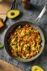 Homemade Organic Southwestern Egg Scramble
