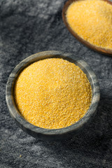 Dry Organic Corn Meal