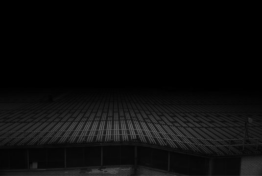 Blank Black And White Roof City Background Hd