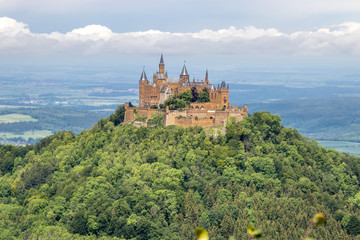 tophill Hohenzollern Castle and forest