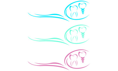 Zahnmedizin, Zahnarzt, Dentist Logo, Zahnheilkunde